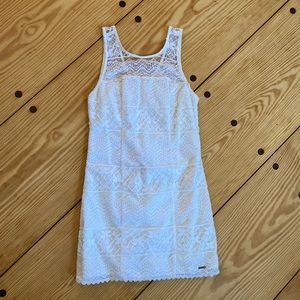 Abercrombie Kids, White Ivory lace dress size M
